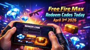 FF Reward Redeem Code 3 April 2026