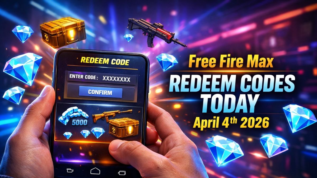 FF Reward Redeem Code for 4 April 2026 1 FF Reward Redeem Code for 4 April 2026