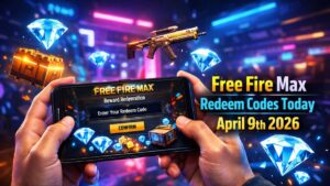 Garena Free Fire Max Redeem Codes for April 9, 2026
